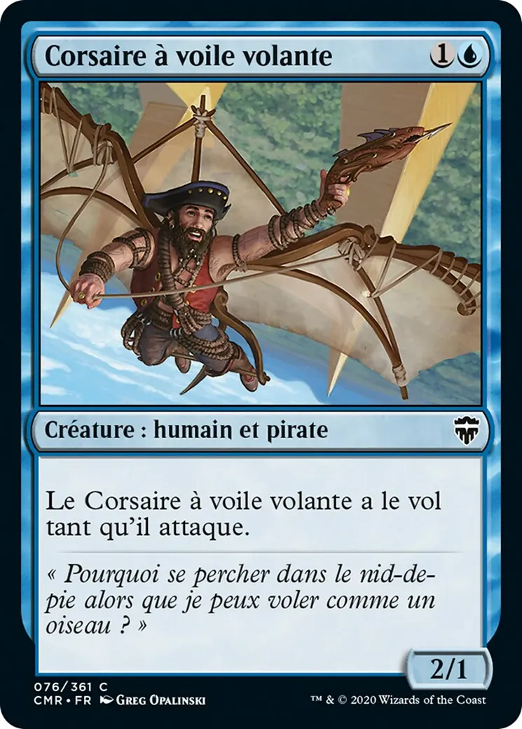 Corsaire à voile volante — Commander Legends — Magic: The Gathering