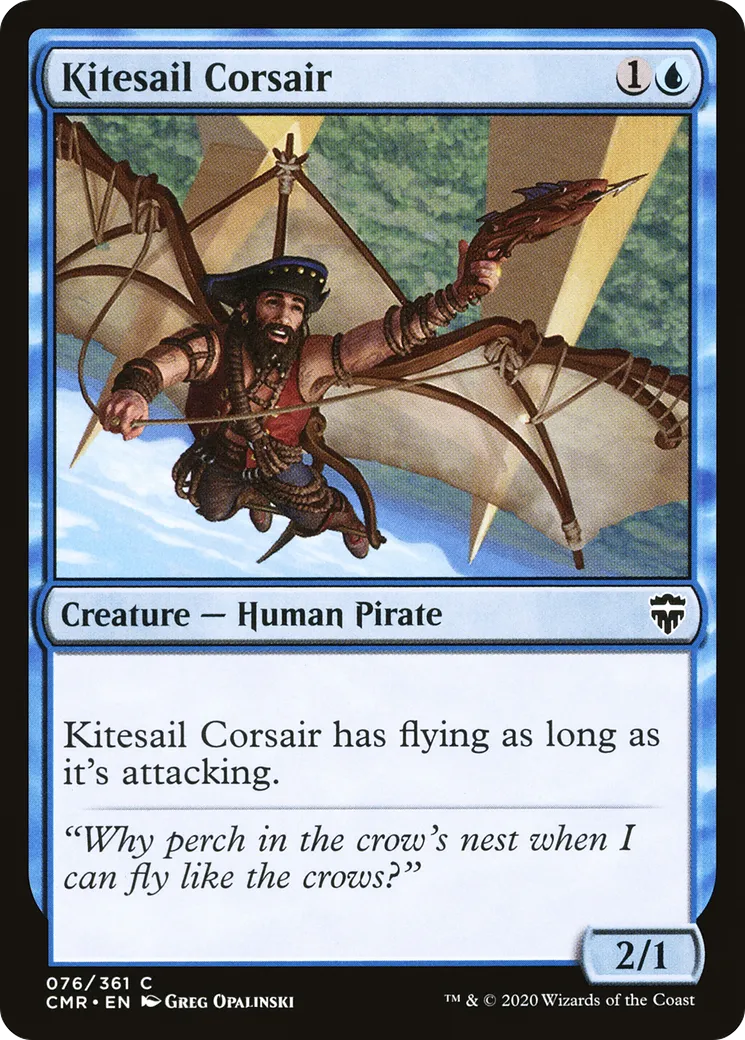 Corsaire à voile volante — Commander Legends — Magic: The Gathering