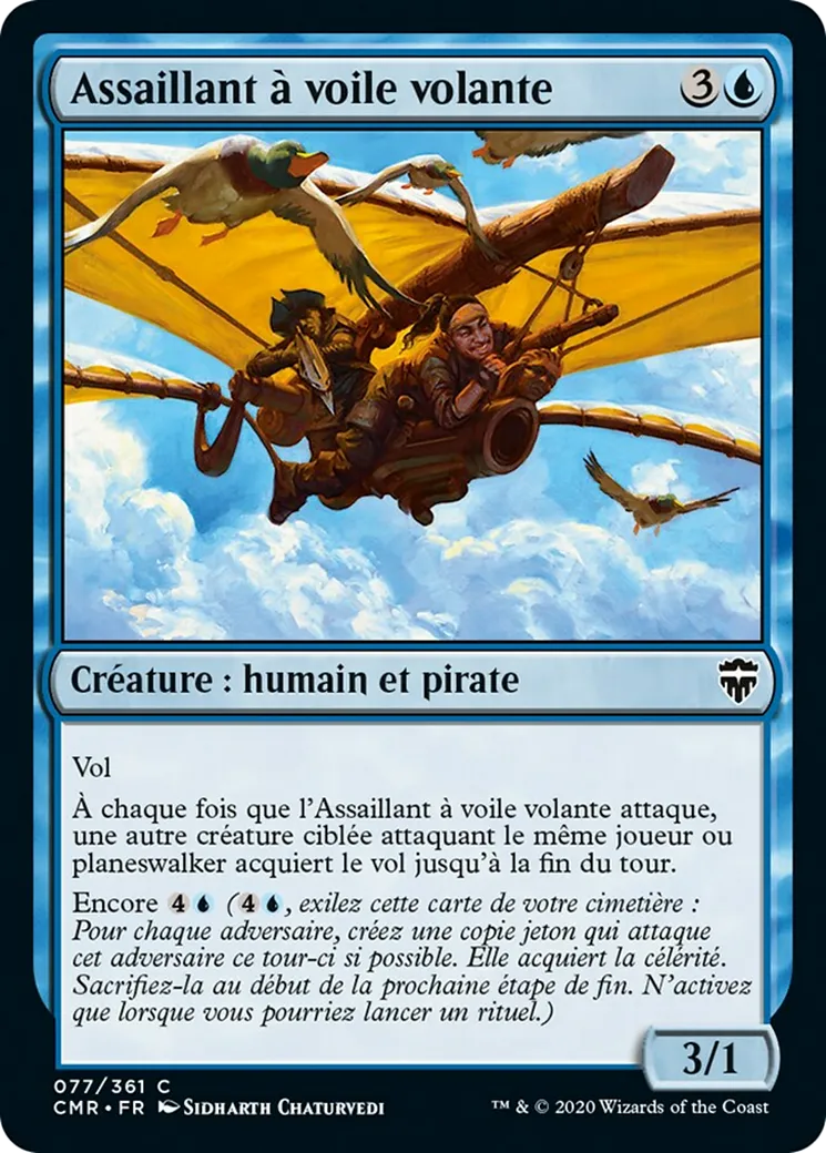 Assaillant à voile volante — Commander Legends — Magic: The Gathering