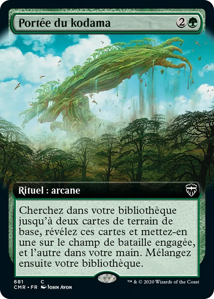 Portée du kodama from Commander Legends - Magic: The Gathering