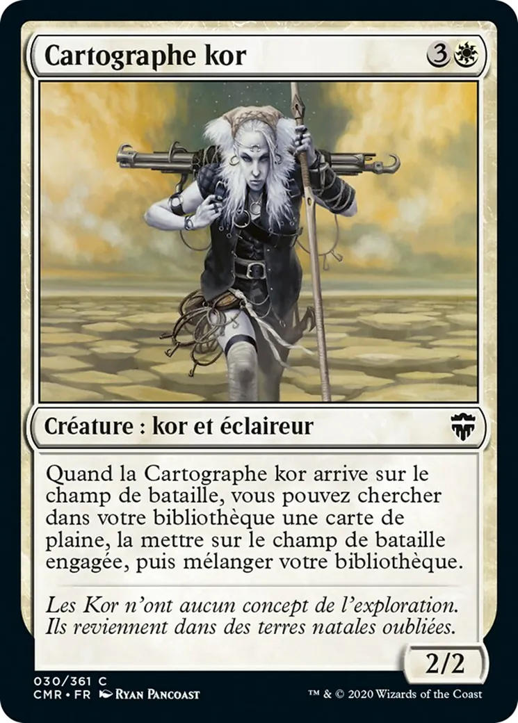 Cartographe kor — Commander Legends — Magic: The Gathering