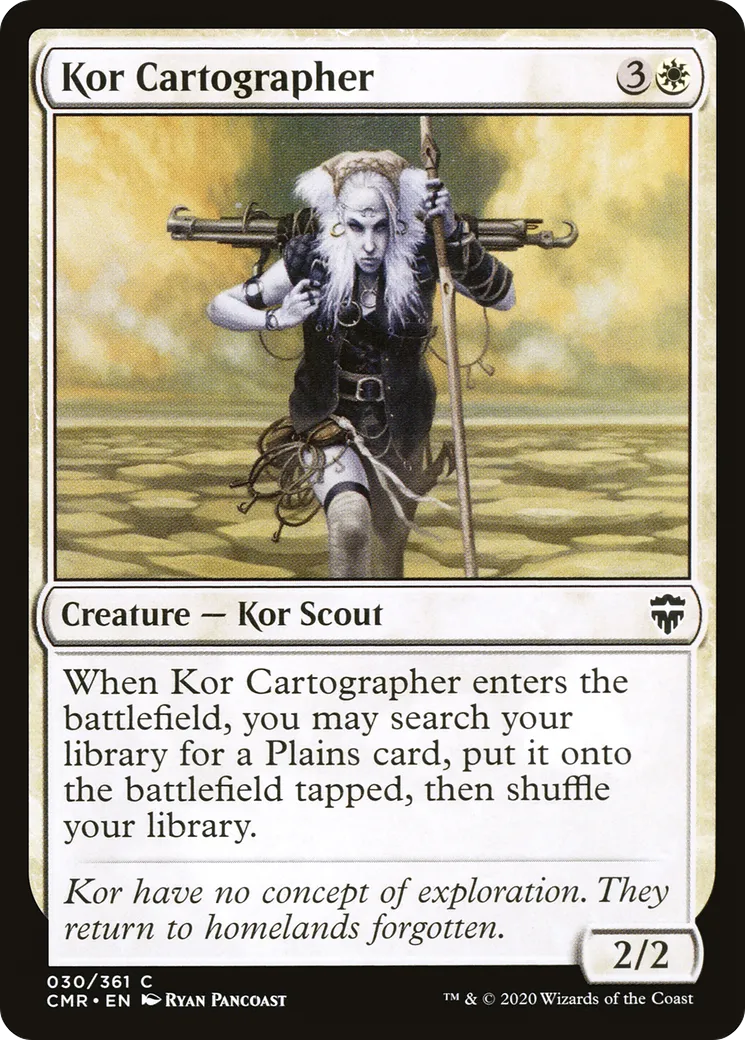 Cartographe kor — Commander Legends — Magic: The Gathering