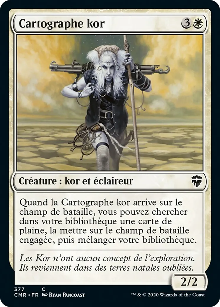 Cartographe kor — Commander Legends — Magic: The Gathering