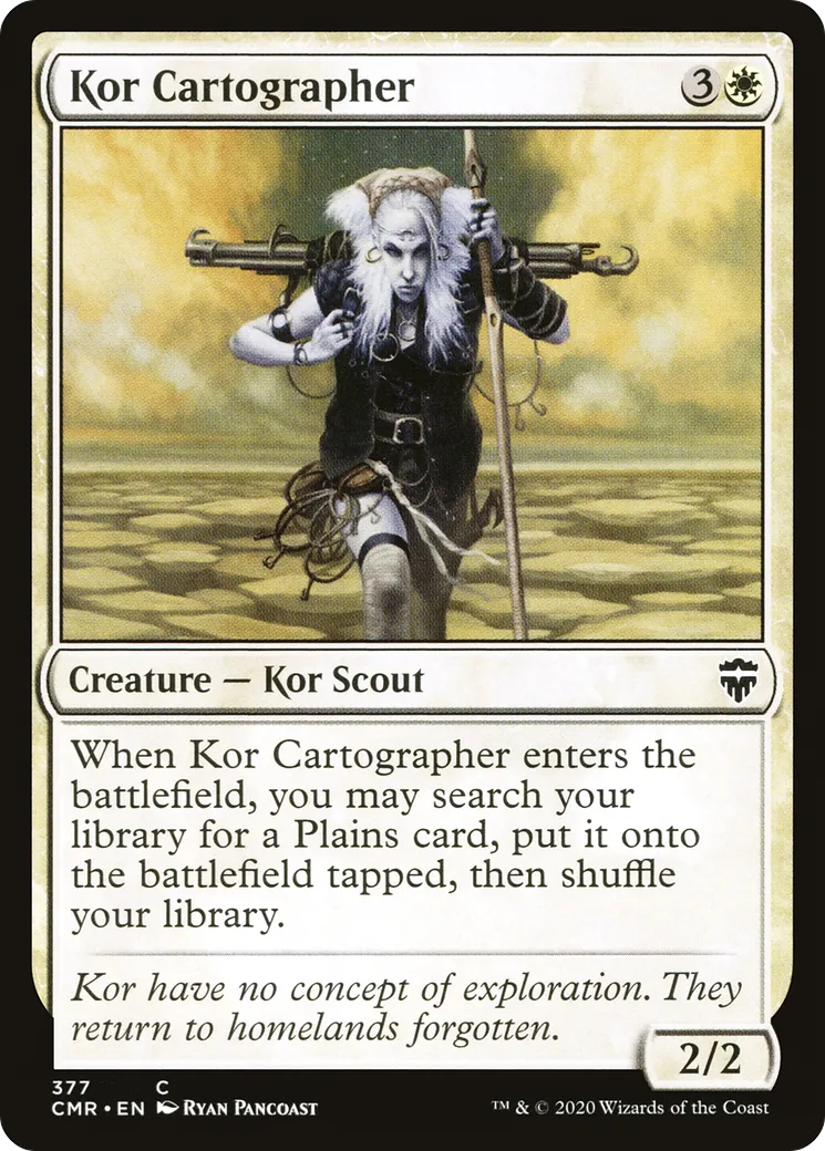 Kor Cartographer — Commander Legends — Magic: The Gathering