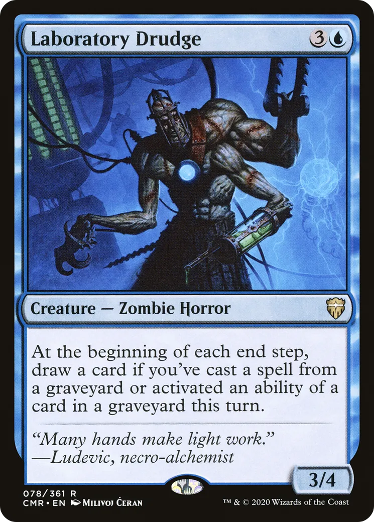 Laboratory Drudge from Commander Legends - Magic: The Gathering
