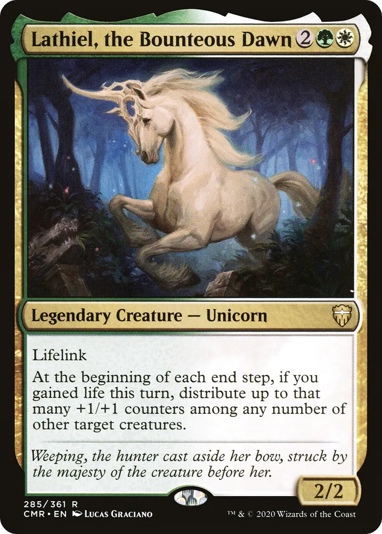 Lathiel, the Bounteous Dawn — Commander Legends — Magic: The Gathering