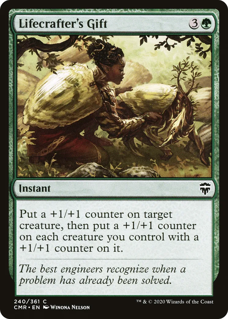 Lifecrafter's Gift — Commander Legends — Magic: The Gathering