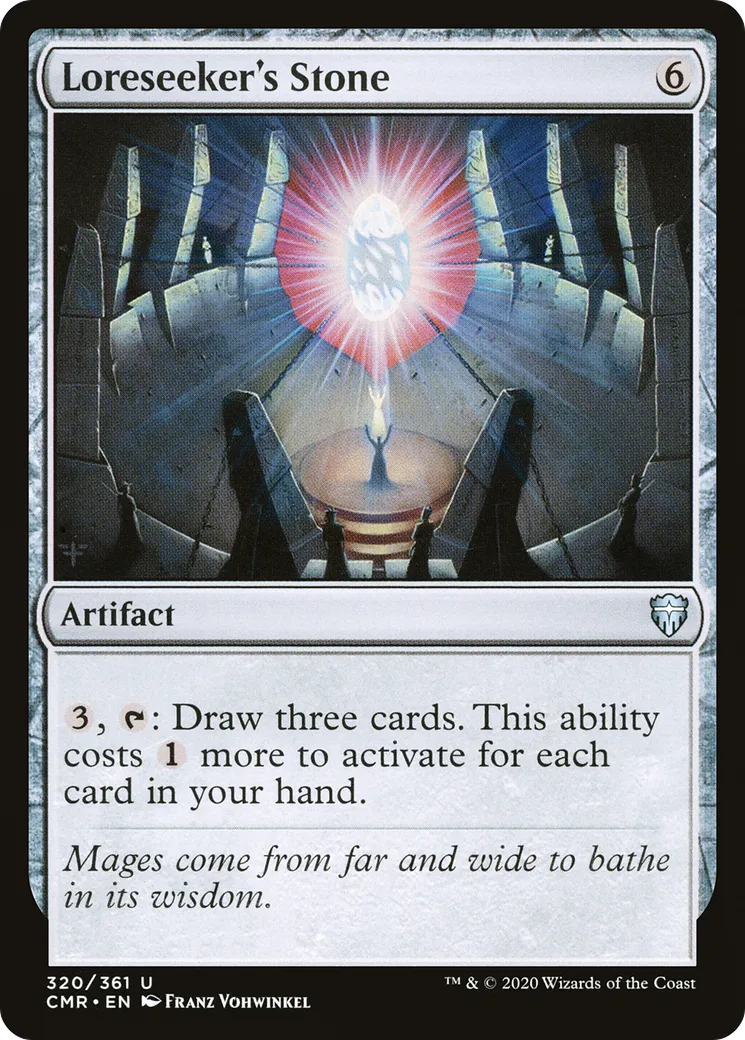 Loreseeker's Stone from Commander Legends - Magic: The Gathering