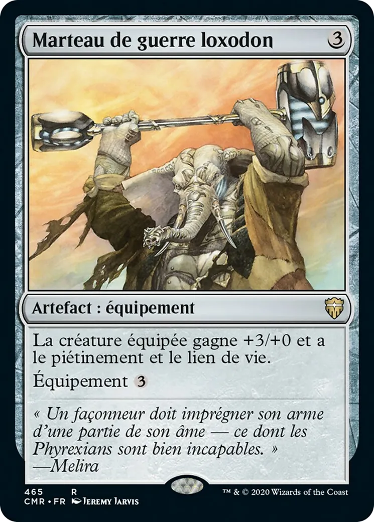 Marteau de guerre loxodon — Commander Legends — Magic: The Gathering