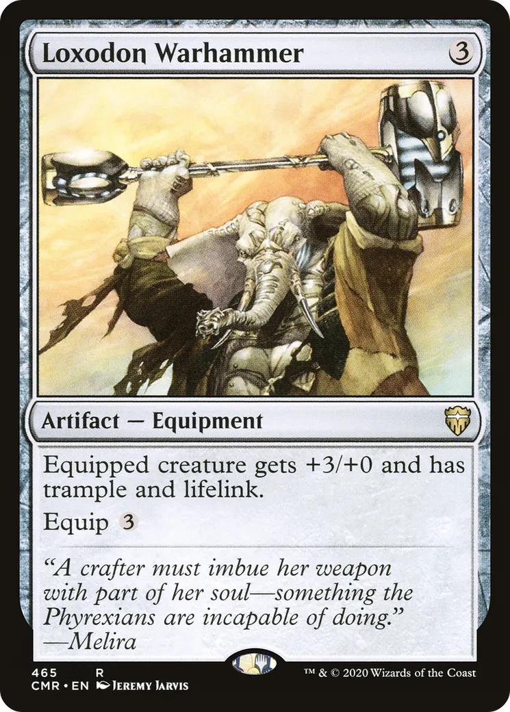 Loxodon Warhammer — Commander Legends — Magic: The Gathering