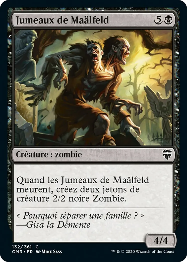 Jumeaux de Maälfeld — Commander Legends — Magic: The Gathering