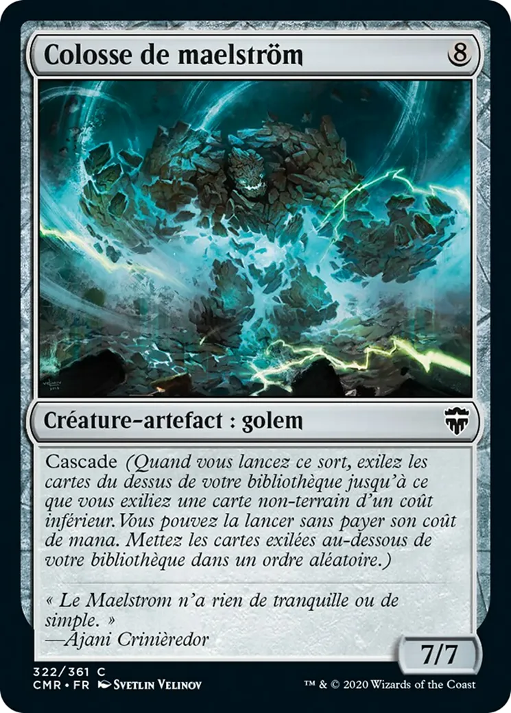Colosse de maelström — Commander Legends — Magic: The Gathering