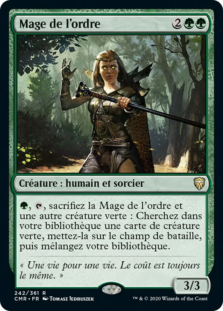Mage de l'ordre — Commander Legends — Magic: The Gathering