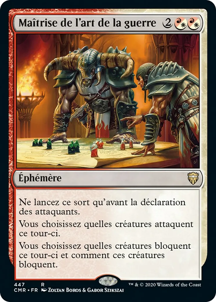 Maîtrise de l'art de la guerre — Commander Legends — Magic: The Gathering