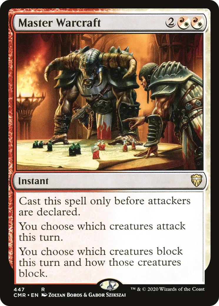 Master Warcraft — Commander Legends — Magic: The Gathering