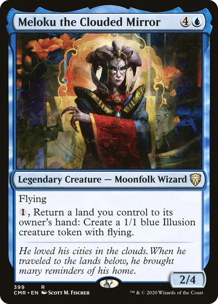 Meloku the Clouded Mirror — Commander Legends — Magic: The Gathering