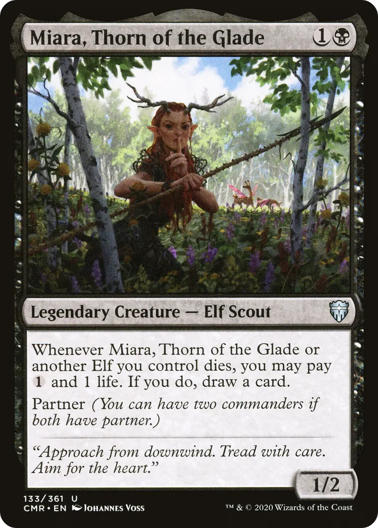 Miara, Thorn of the Glade from Commander Legends - Magic: The Gathering