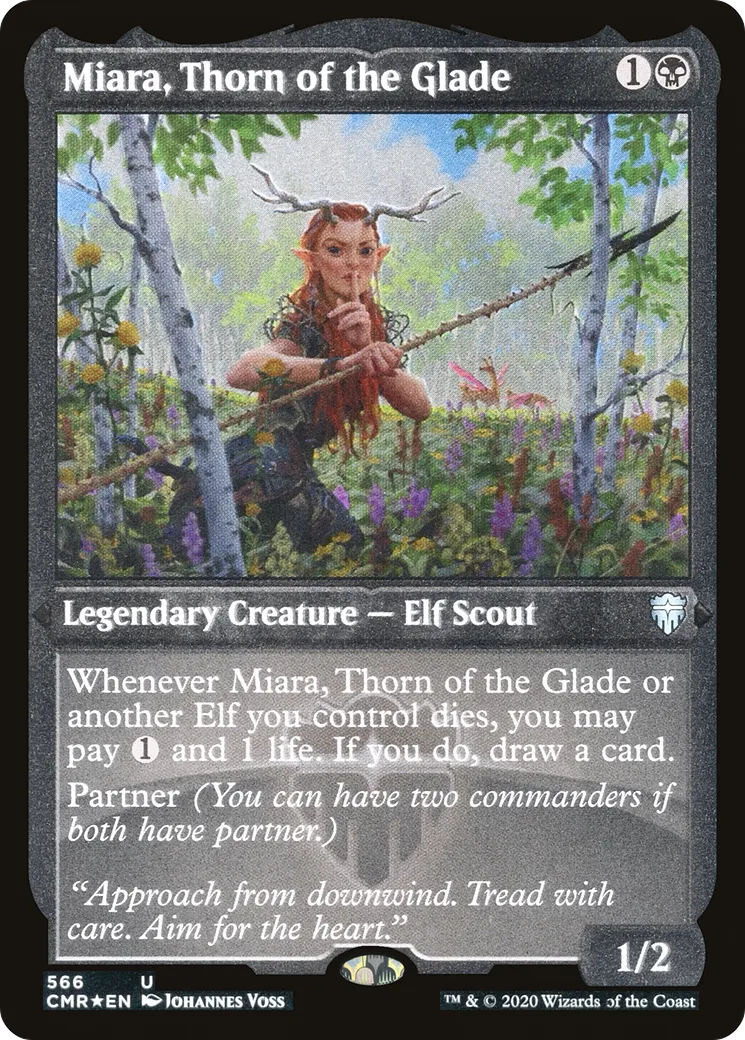 Miara, Thorn of the Glade from Commander Legends - Magic: The Gathering