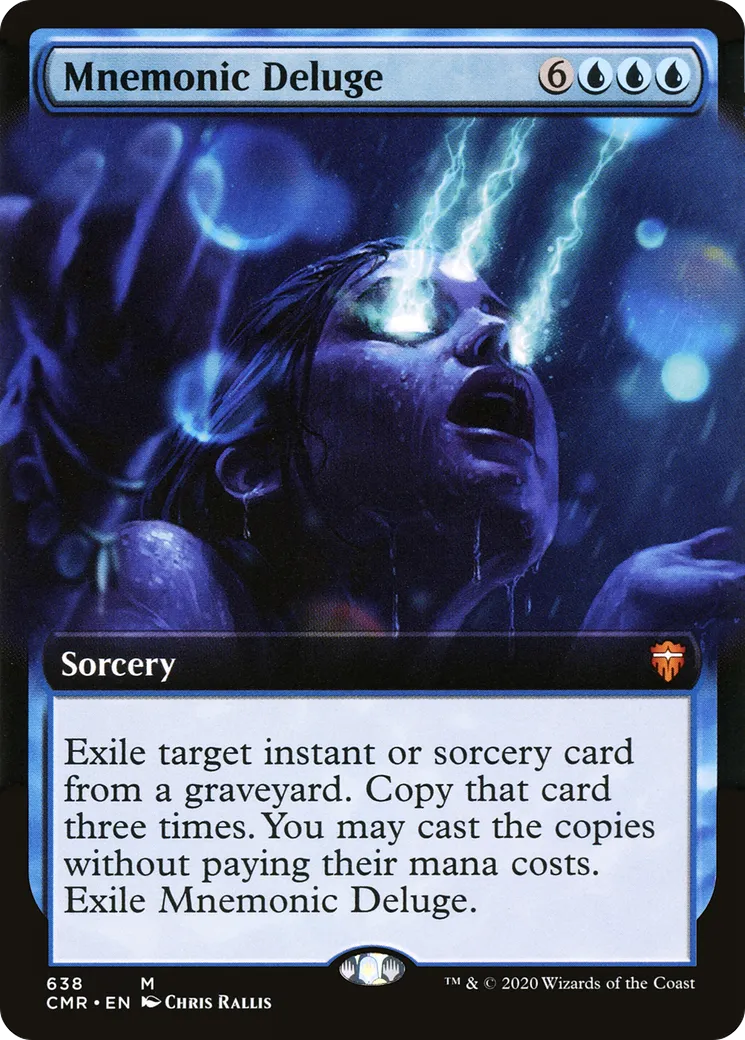 Mnemonic Deluge — Commander Legends — Magic: The Gathering