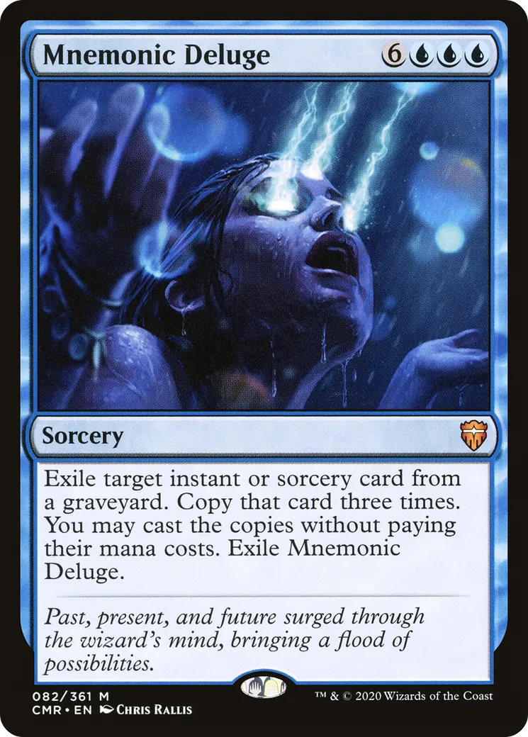 Mnemonic Deluge — Commander Legends — Magic: The Gathering
