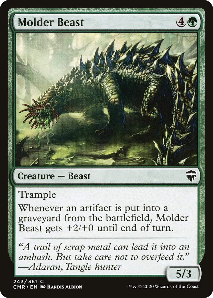Molder Beast — Commander Legends — Magic: The Gathering