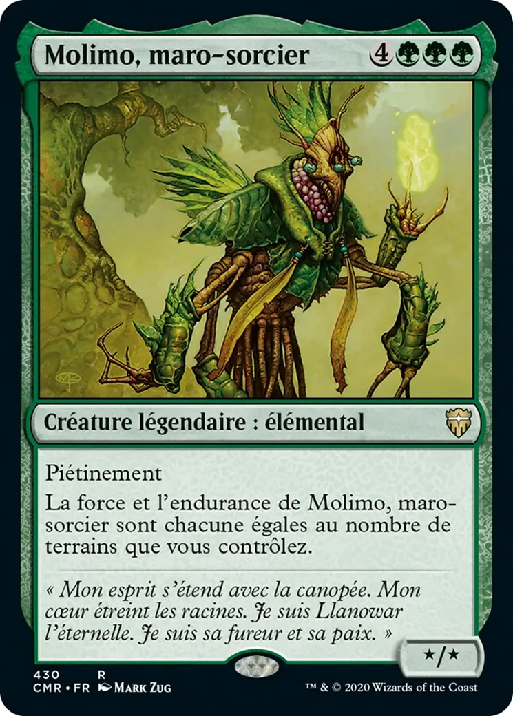Molimo, maro-sorcier — Commander Legends — Magic: The Gathering