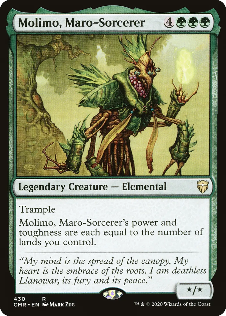 Molimo, maro-sorcier — Commander Legends — Magic: The Gathering