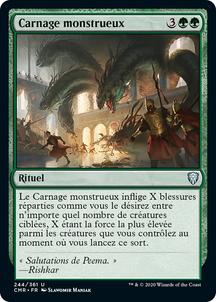 Carnage monstrueux — Commander Legends — Magic: The Gathering