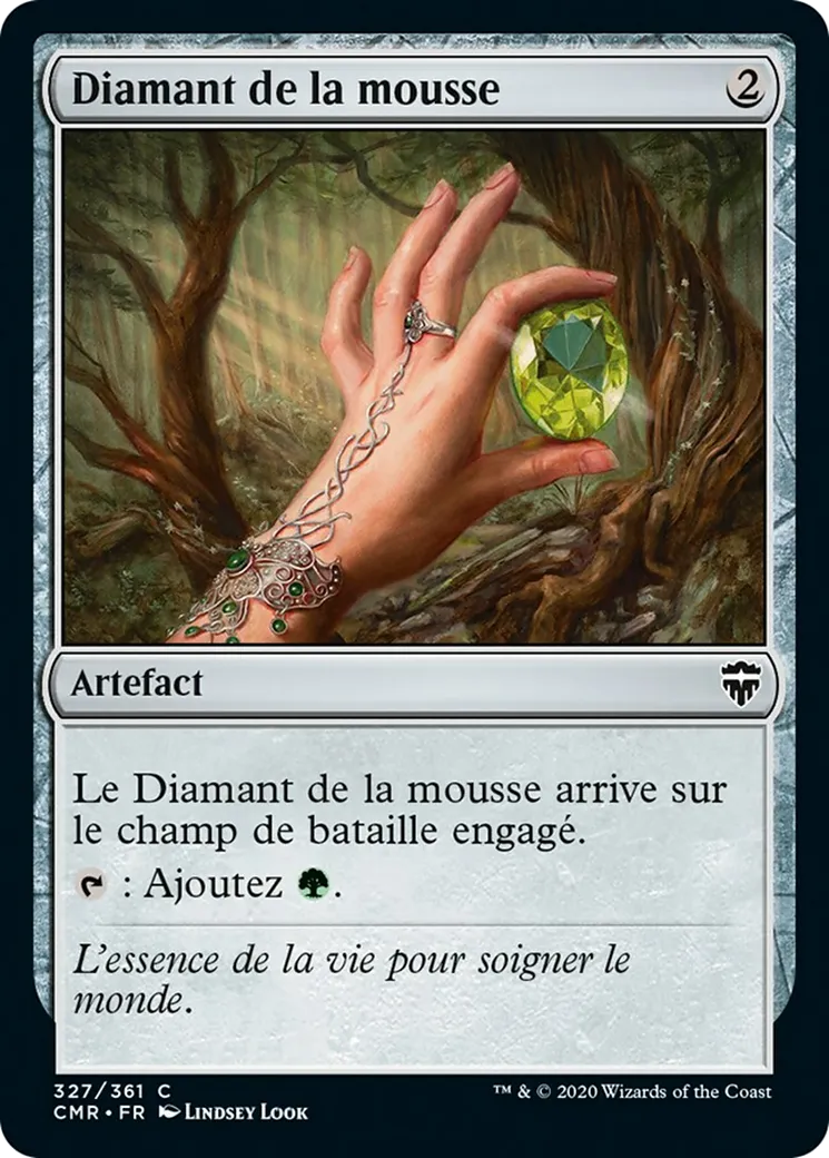 Diamant de la mousse — Commander Legends — Magic: The Gathering