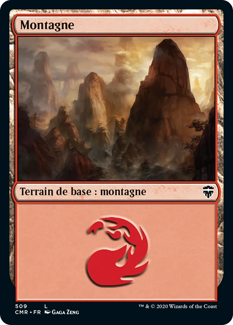 Montagne from Commander Legends - Magic: The Gathering