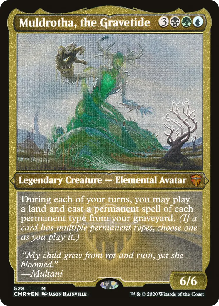 Muldrotha, the Gravetide — Commander Legends — Magic: The Gathering