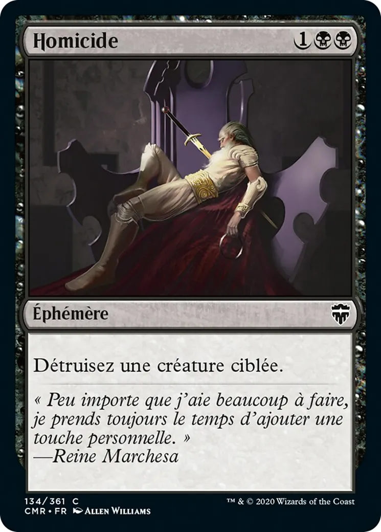 Homicide — Commander Legends — Magic: The Gathering