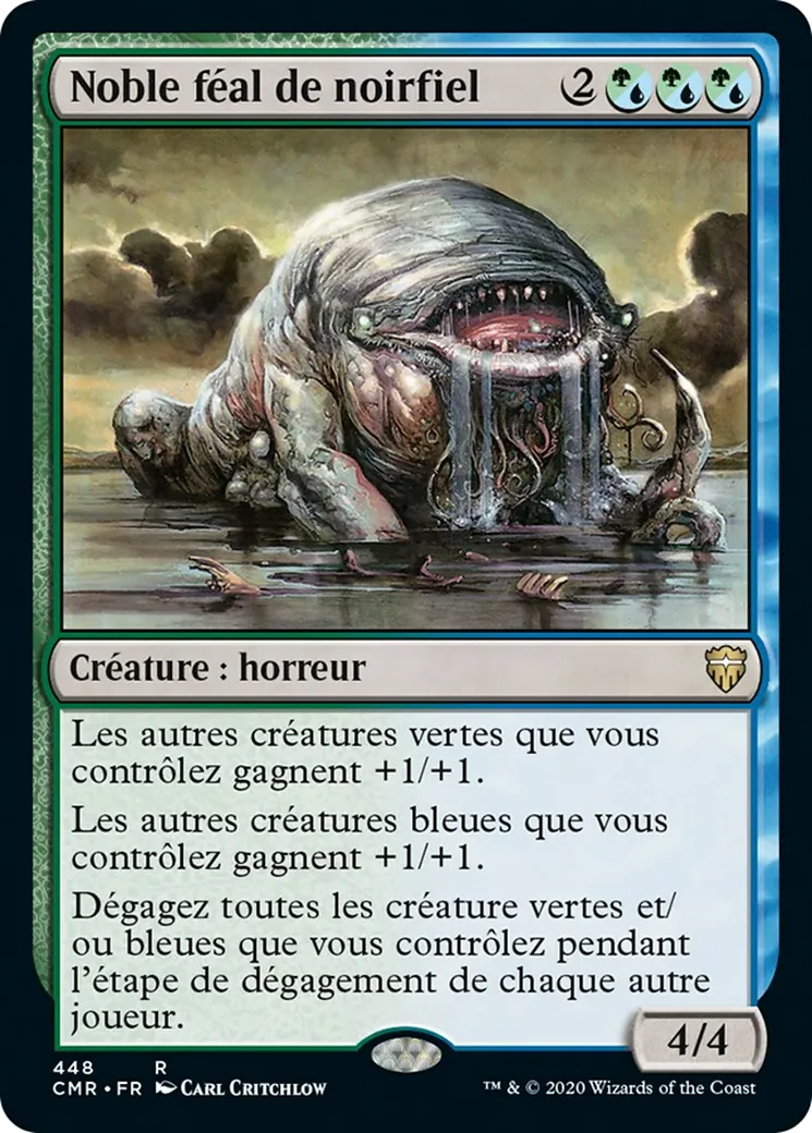 Noble féal de noirfiel — Commander Legends — Magic: The Gathering