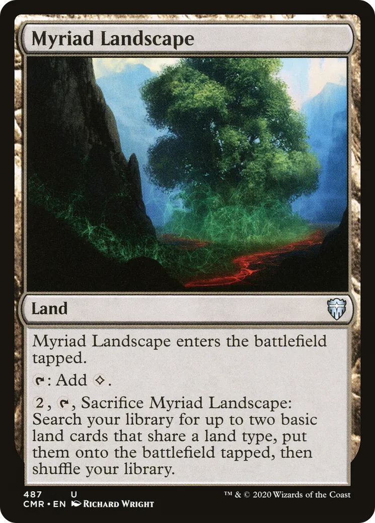 Myriad Landscape — Commander Legends — Magic: The Gathering