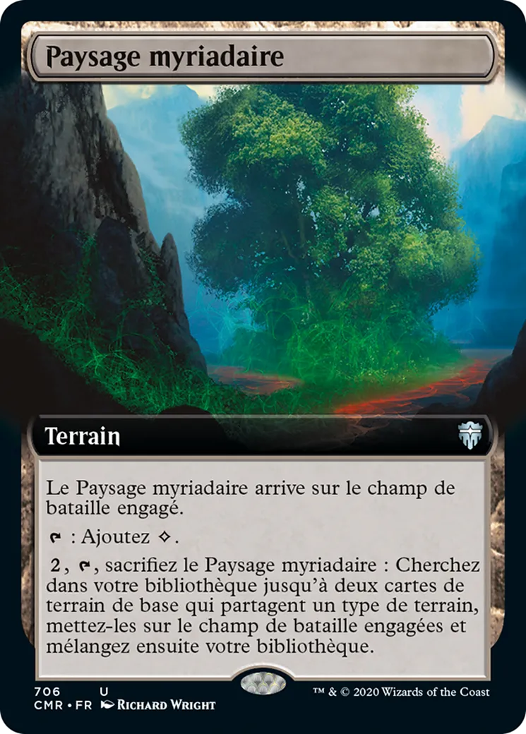 Paysage myriadaire — Commander Legends — Magic: The Gathering