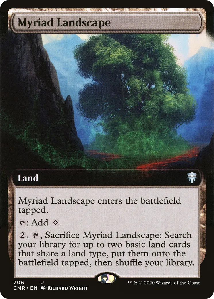 Paysage myriadaire — Commander Legends — Magic: The Gathering