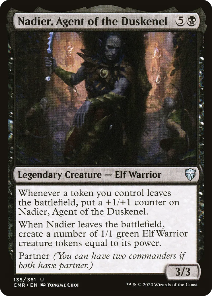 Nadier, Agent of the Duskenel — Commander Legends — Magic: The Gathering