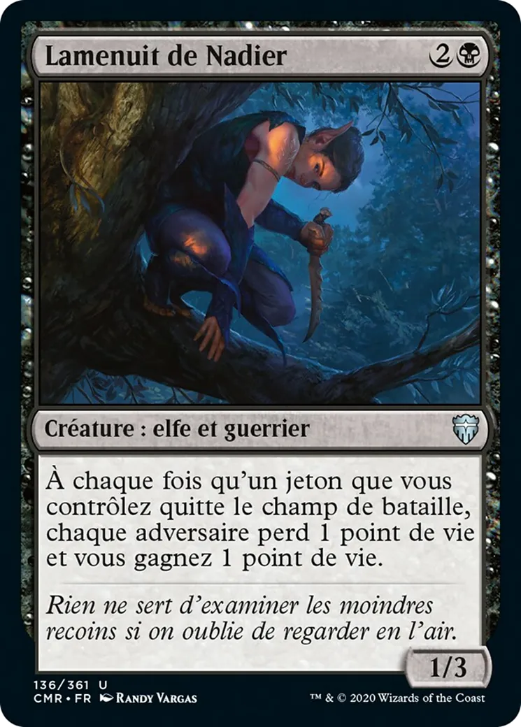 Lamenuit de Nadier — Commander Legends — Magic: The Gathering
