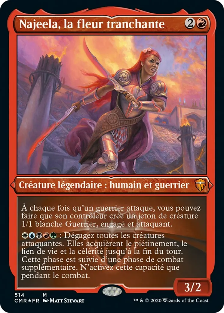Najeela, la fleur tranchante — Commander Legends — Magic: The Gathering