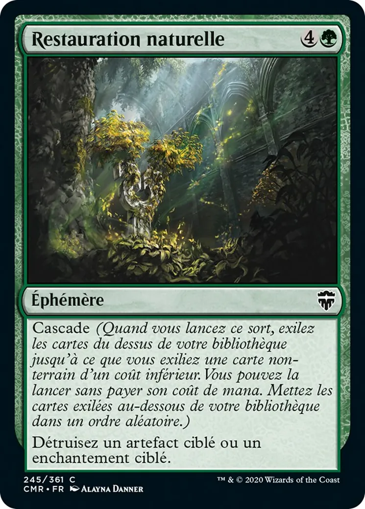 Restauration naturelle — Commander Legends — Magic: The Gathering