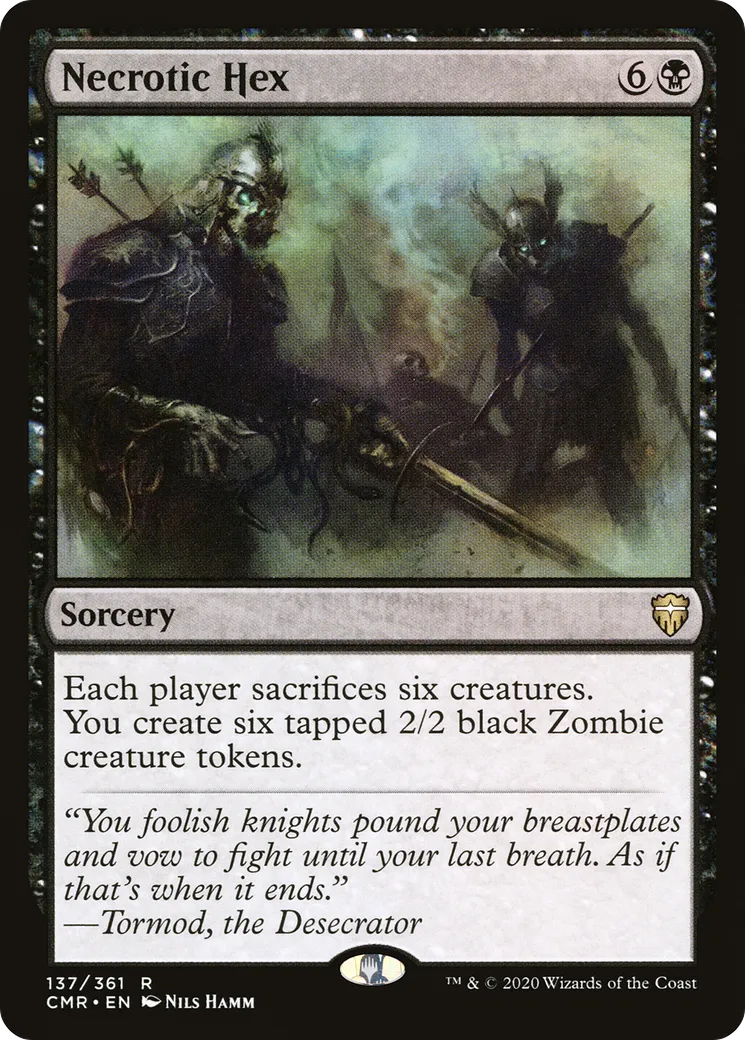 Necrotic Hex — Commander Legends — Magic: The Gathering