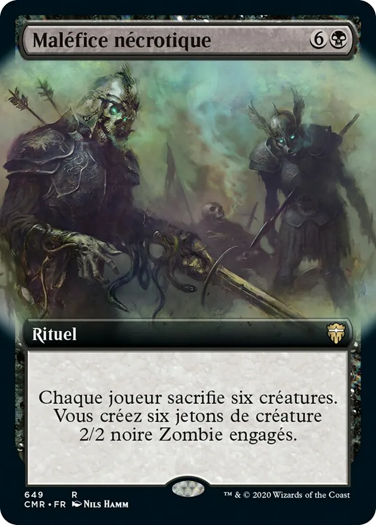 Maléfice nécrotique — Commander Legends — Magic: The Gathering