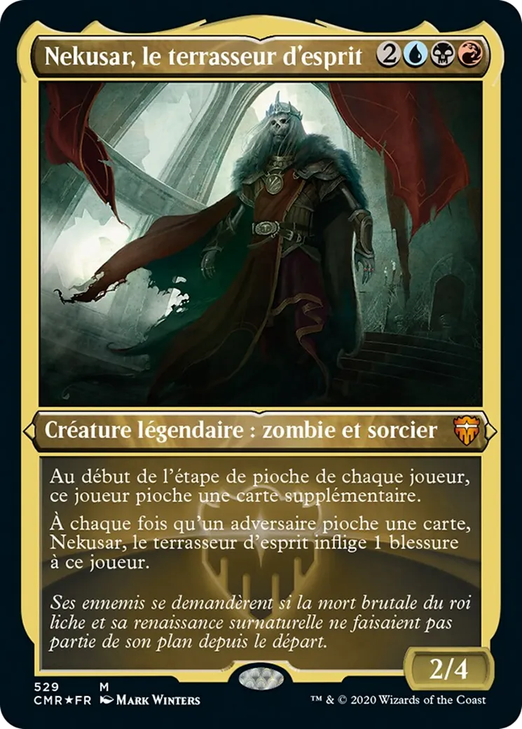 Nekusar, le terrasseur d'esprit — Commander Legends — Magic: The Gathering