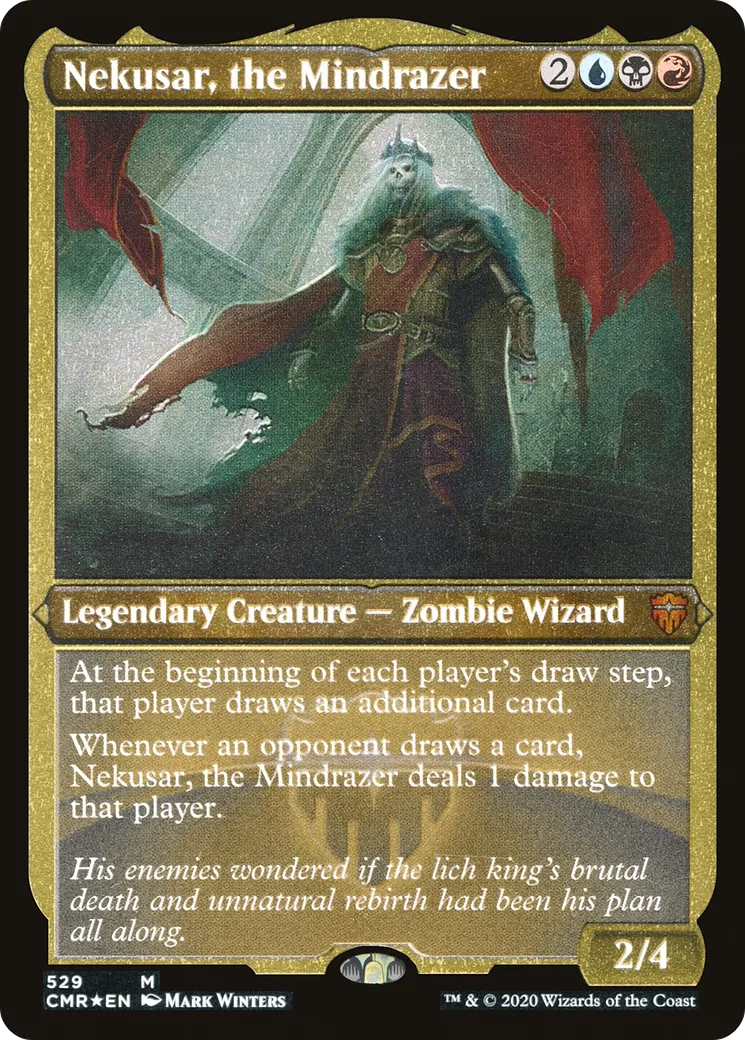 Nekusar, the Mindrazer — Commander Legends — Magic: The Gathering