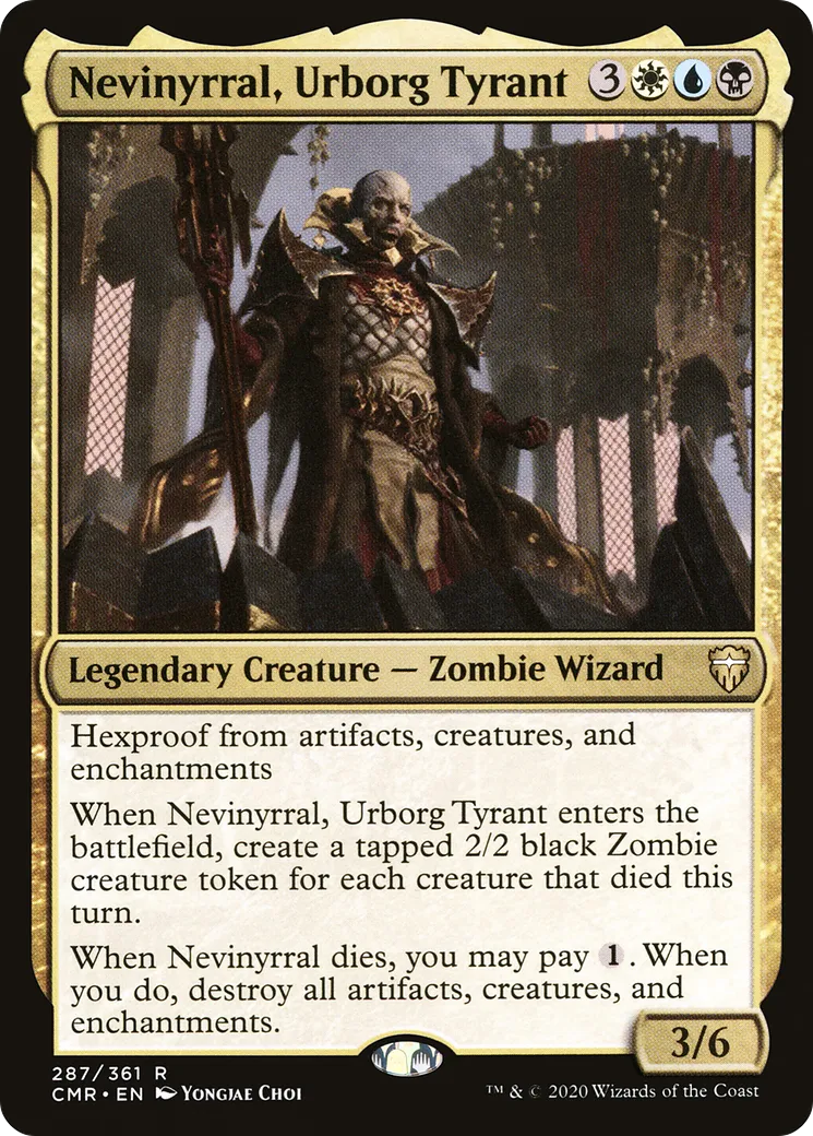 Nevinyrral, Urborg Tyrant — Commander Legends — Magic: The Gathering