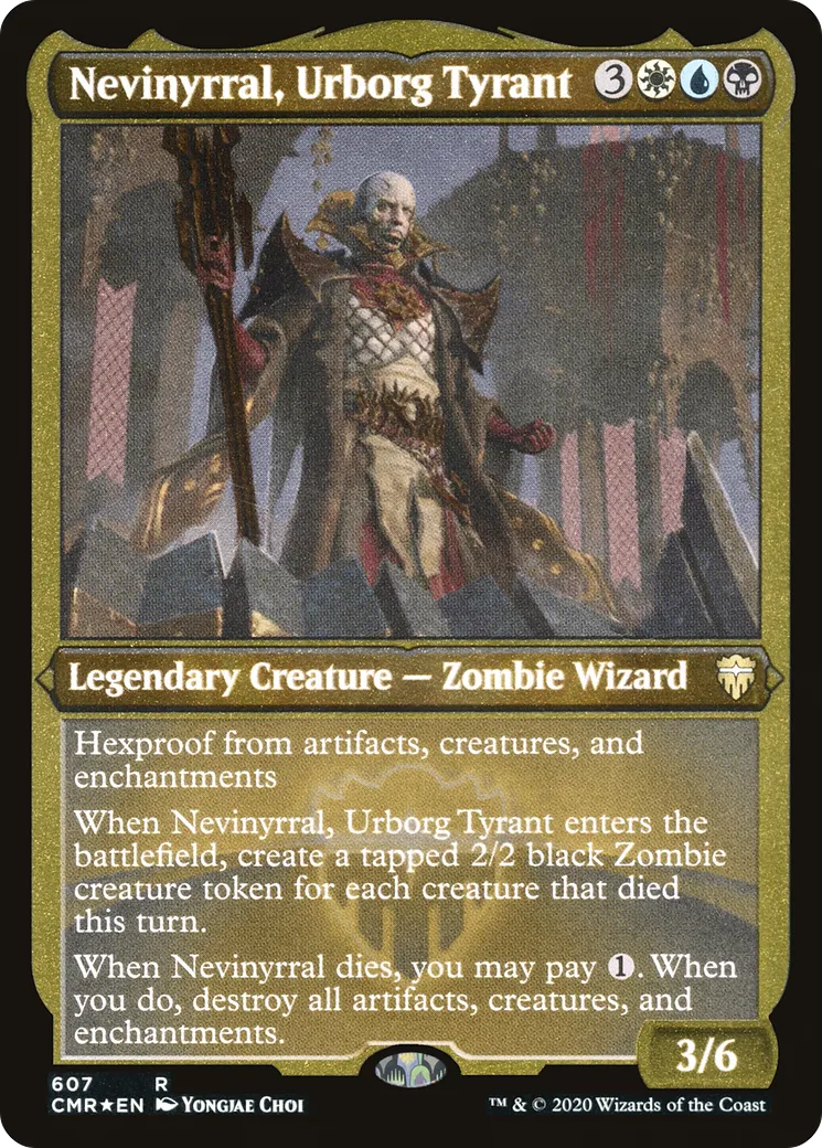 Nevinyrral, Urborg Tyrant from Commander Legends - Magic: The Gathering