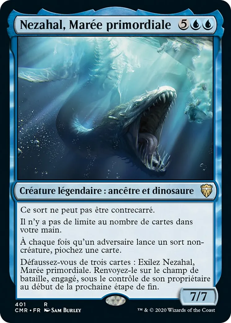 Nezahal, Marée primordiale — Commander Legends — Magic: The Gathering