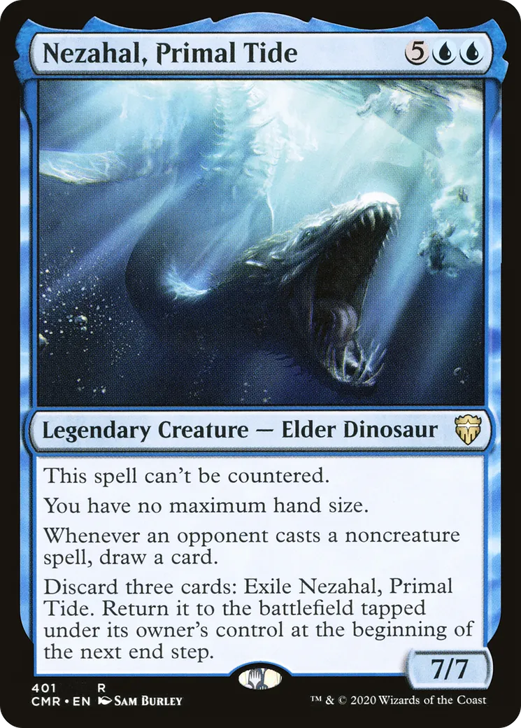 Nezahal, Marée primordiale — Commander Legends — Magic: The Gathering