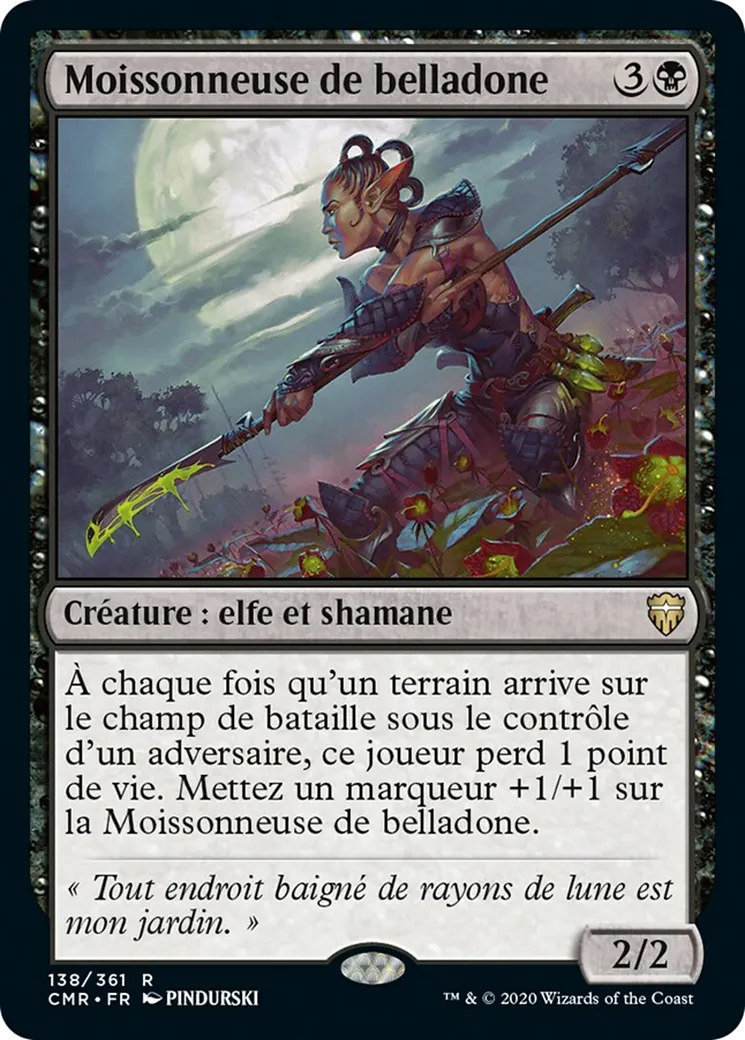 Moissonneuse de belladone — Commander Legends — Magic: The Gathering