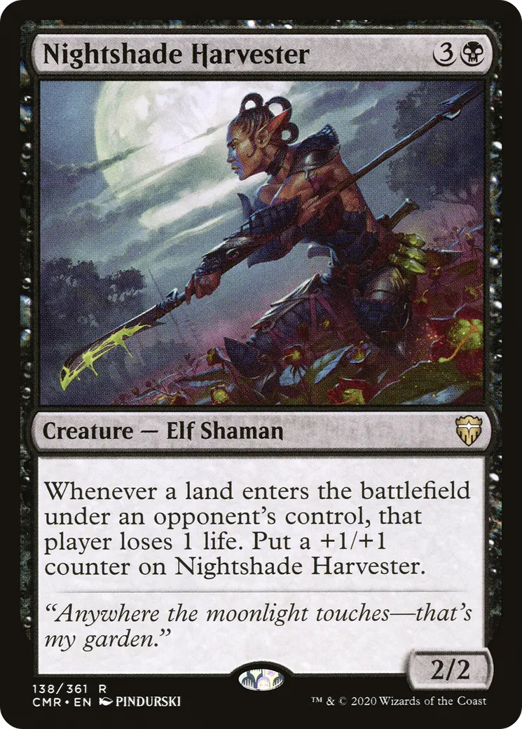 Moissonneuse de belladone — Commander Legends — Magic: The Gathering